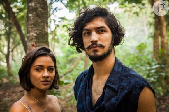 Miguel (Gabriel Leone) e Olívia (Giullia Buscacio) conversam sobre seus sentimentos, em cenas previstas para irem ao ar a partir de 25 de julho de 2016, na novela