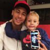 Neymar falou sobre o filho Davi Lucca, de 4 anos, em entrevista a Eliana