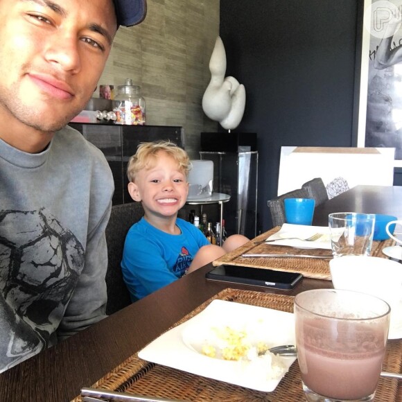 Neymar revelou que o filho não gosta de futebol e que dificilmente eles jogam bola