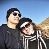 Edson Celulari e Karin Roepke gostam de viajar juntos e sempre compartilham esses momentos na web
