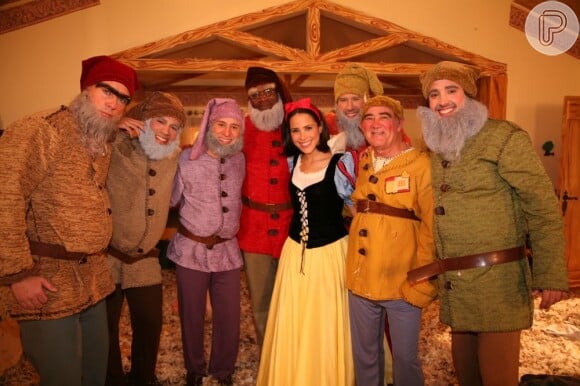 Wanessa interpretou a 'Braca de Neve' em 'A Turma do Didi', programa exibido em 30 de setembro de 2012