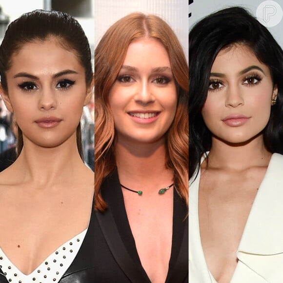 Marina Ruy Barbosa, Kylie Jenner e Selena Gomez são algumas das famosas que usam e abusam da naturalidade dos batons nude