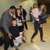 Gisele Bündchen desembarcou no aeroporto internacional de Cumbica, em Guarulhos, São Paulo, acompanhada dos filhos Benjamin, 6 anos, e Vivian, 3, nesta segunda-feira, 1 de agosto de 2016