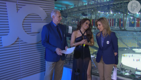 Anitta rebate críticas de jornalista após show de abertura dos Jogos Olímpicos Rio 2016