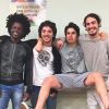 Maicon Rodrigues, João Vitor Silva, Nicolas Prattes e Danilo Mesquita vão formar uma banda na novela 'Rock Story'