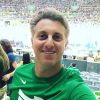 Luciano Huck foi vaiado no Maracanazinho no domingo, 07 de agosto de 2016, enquanto assistia partida da Seleção Brasileira de Vôlei Masculino