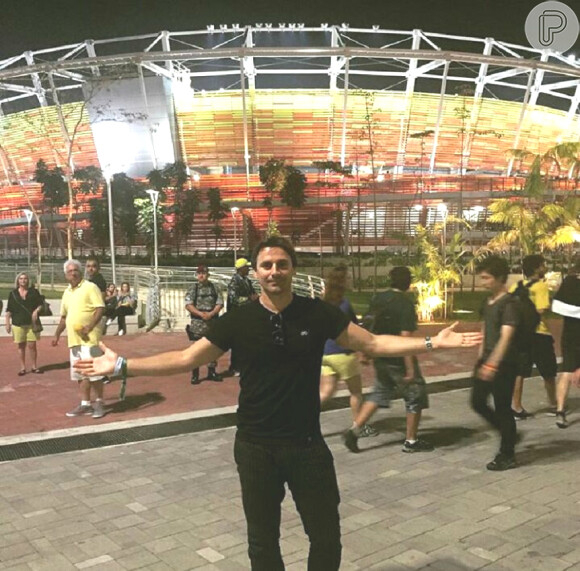 Murilo Rosa foi acusado por advogado de vender ingressos falsos para a final do futebol masculino da Rio 2016, em 21 de agosto de 2016