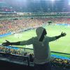 Nego do Borel viajou para a Bahia para assistir um jogo da seleção brasileira na Olimpíada Rio 2016