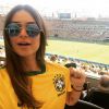 Thaila Ayala também acompanhou de perto os jogos da Olimpíada Rio 2016. 'O maraca é nosso!', publicou ela em seu Instagram, enquanto assistia a partida entre Brasil e Honduras, nesta quarta-feira, 17 de agosto de 2016