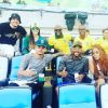 Alguns famosos se reuniram na tribuna do Maracanã. Entre eles Wesley Safadão, Nego do Borel, Thiaguinho, Rafael Zulu, Josie Pessoa, Mc Maneirinho e Rafaella, irmã de Neymar