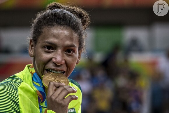 Agora campeã olímpica, Rafaela também foi campeã Mundial no Rio em 2013