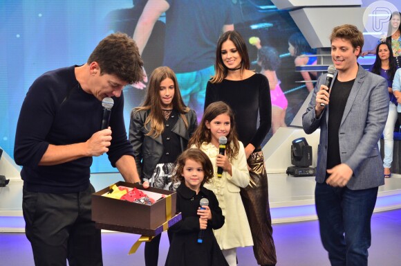 Fábio Porchat enganou Rodrigo Faro, que se emocionou com homenagem ao Dia dos Pais