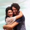 Giselle Itié e Guilherme Winter são namorados e iniciaram a relação durante as gravações da novela 'Os Dez Mandamentos'