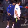 Com dores, Neymar mobilizou preparadores físicos, fisioterapeutas e médicos para tratar da lesão e vem seguindo com a recuperação até mesmo dentro do avião, ônibus e quarto que está hospedado