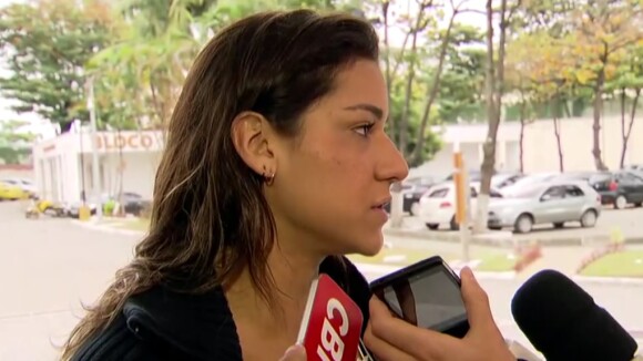 Joanna Maranhão depõe após ser vítima de ataque na web durante a Rio 2016