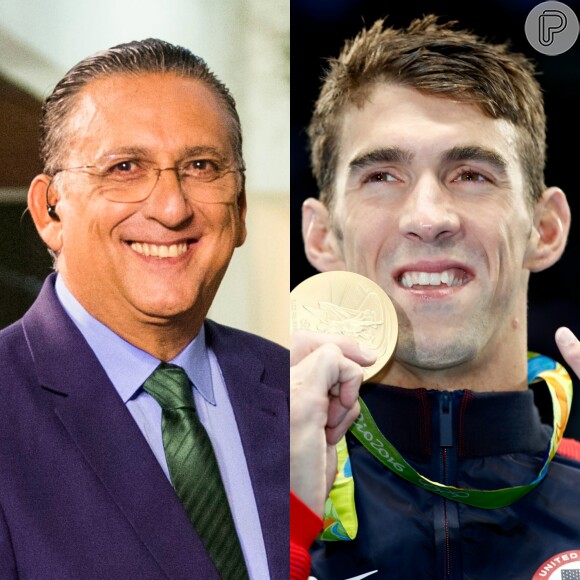 Olimpíadas Rio 2016: Galvão Bueno critica Michael Phelps em entrevista ao programa 'Pânico', que será exibida neste domingo, 14 de agosto de 2016