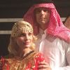 Otaviano postou uma foto divertida ao lado de Flávia Alessandra na casa do Qatar. 'Sheik El Ahmed Ota Costa nas mil e uma noites com sua sultana Sharik Flaviak Al Alessandra!'