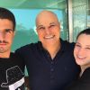 Edson Celulari, com câncer, ganha homenagem de filhos, Enzo e Sophia, no Dia dos Pais neste domingo, dia 14 de agosto de 2016