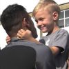 'Ser pai é saber que pouco, se torna muito, nos olhos de uma criança... Te amo filho', escreveu Neymar