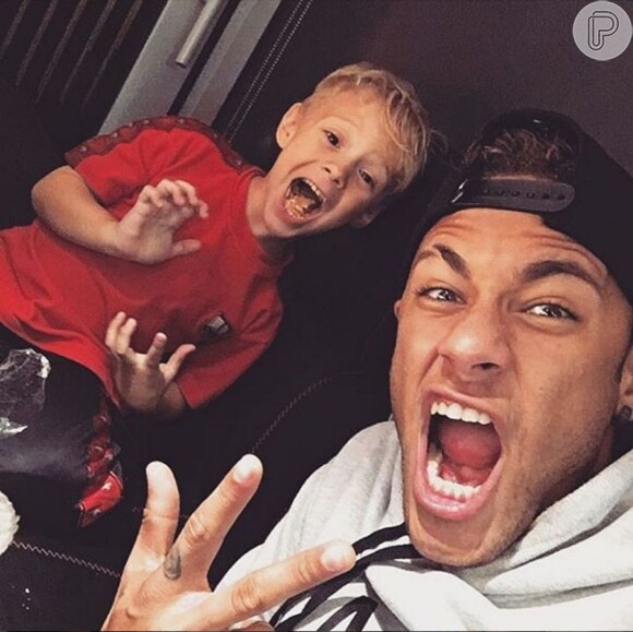 Davi Lucca, filho de Neymar, tem apenas 4 anos de idade