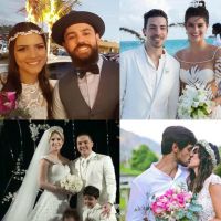 Casamento dos famosos em 2016: relembre quem trocou alianças este ano. Fotos!