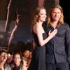 Quase sempre juntos, Angelina Jolie e Brad Pitt vão a evento em Tóquio, Japão