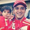 Felipinho Massa, filho do piloto Felipe Massa, comemorou aniversário nesta segunda-feira, 2 de dezembro de 2013