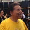 Silvio Santos chega à festa de confraternização do SBT em São Paulo