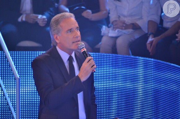 Roberto Justus apresentou a final do reality show "Aprendiz: O Retorno" no dia 10 de dezembro