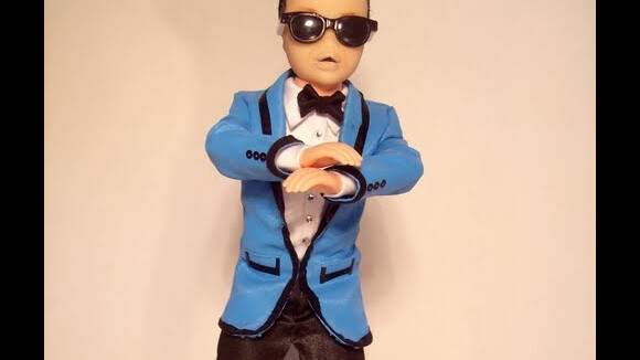 Rapper Psy, da música de sucesso 'Gangnam Style', vira boneco