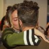 Bruno Gagliasso e Giovanna Ewbank trocaram beijos durante o evento e mostraram sintonia