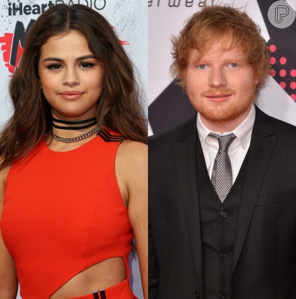 Selena Gomez tem recebido visita de Ed Sheeran em clínica onde está internada e engatou romance com o cantor
