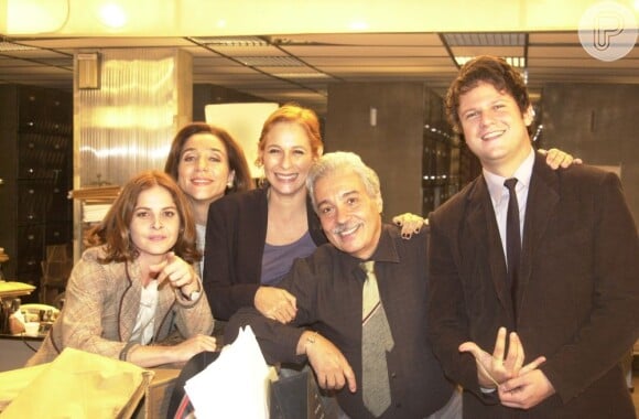 Selton Mello no seriado 'Os Aspones', que tinha no elenco os atores Drica Moraes, Marisa Orth, Andréa Beltrão e Pedro Paulo Rangel