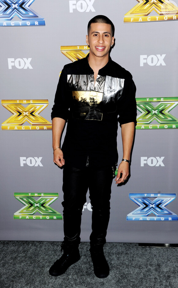 Carlito Olivero ficou em terceiro lugar na final de 'The X Factor'