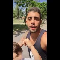 Pedro Scooby se diverte com filhos Dom, Liz e Bem em parque: 'Amor'. Vídeo!