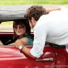 Patrícia (Maria Casadevall) deixa Michel (Caio Castro) falando sozinho, pega o carro e vai embora depois do pedido de casamento, em 'Amor à Vida'