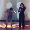 Marcelo Serrado se diverte ao lado de Anitta no 'Teleton'