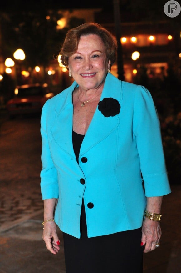 Nicette Bruno festeja 81 anos nessa terça-feira, 7 de janeiro de 2014