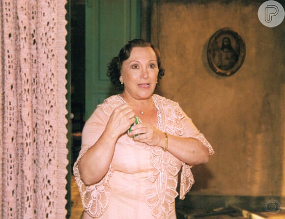 

Nicette Bruno participou do episódio 'O Santo e a Porca' de 'Brava Gente'

