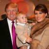 Baron, nascido em março de 2006, é o único filho de Melania e Donald Trump
