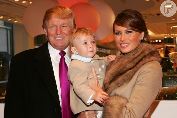 Baron, nascido em março de 2006, é o único filho de Melania e Donald Trump