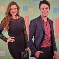 Ellen Rocche nega romance com Johnnas Oliva, colega de 'Haja Coração': 'Amigos'