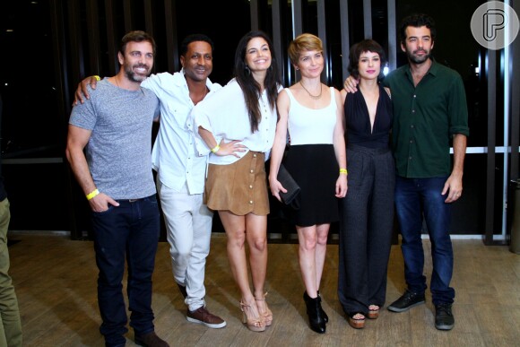 Claudia Abreu, Emanuelle Araújo, Andreia Horta, Marcelo Faria e Luis Miranda também foram ao show de Caetano