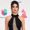 Paula Fernandes volta a apostar em peça nude à mostra em look do Grammy Latino nesta quinta-feira, 17 de novembro de 2016