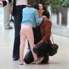 Giovanna Antonelli se diverte em passeio com as filhas, Antonia e Sofia, nesta sexta-feira, dia 18 de novembro de 2016