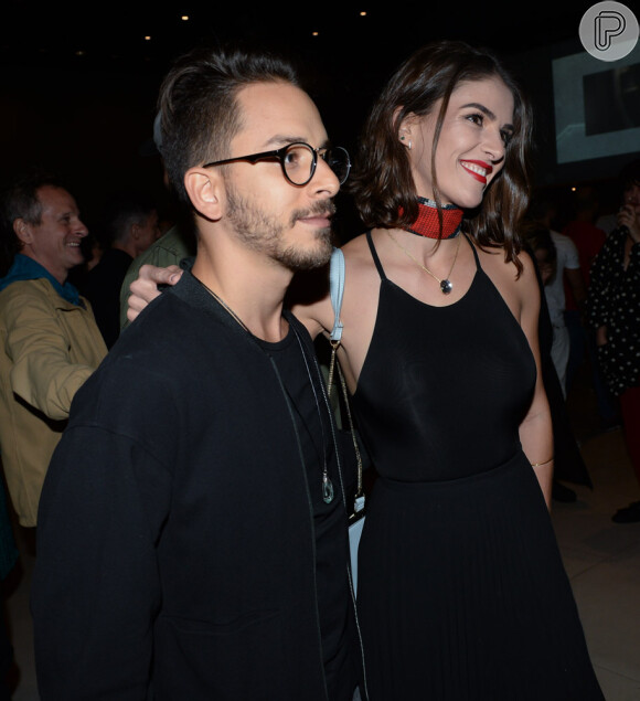 Junior Lima e a mulher, Monica Benini, curtiram o show de Grace Jones em São Paulo