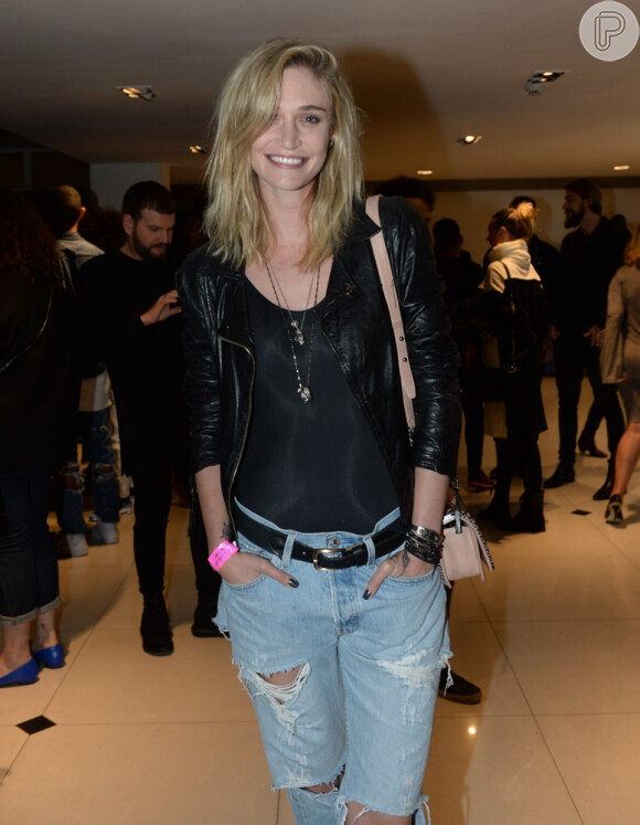 A modelo Vivi Orth prestigiou o show de Grace Jones, na casa de espetáculos Tom Brasil, em São Paulo, na madrugada deste sábado, 19 de novembro de 2016