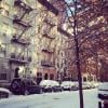 Antonia Morais compartilha foto de rua de Nova York coberta de neve