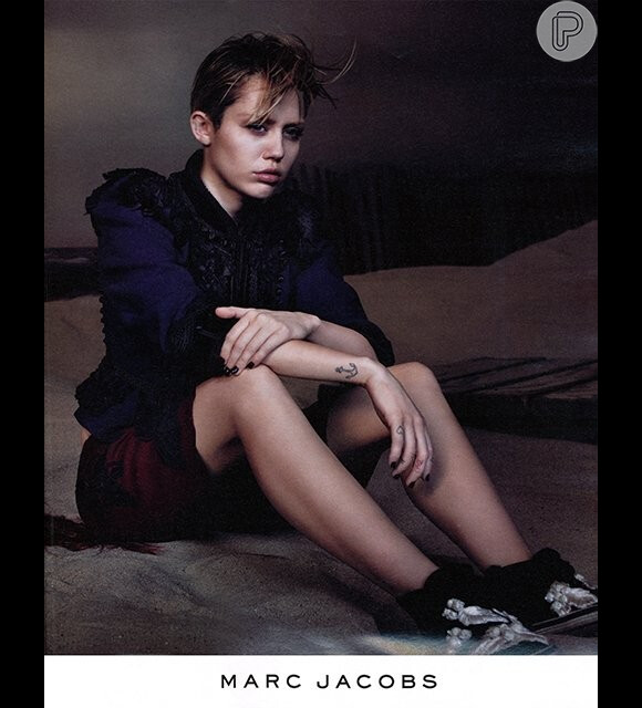 Miley Cyrus é garota-propaganda de Marc Jacobs, em 9 de janeiro de 2013