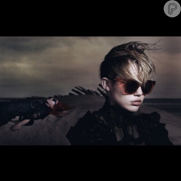 Miley Cyrus publica foto da campanha Primavera/Verão 2014 da Marc Jacobs em sua conta do Instagram